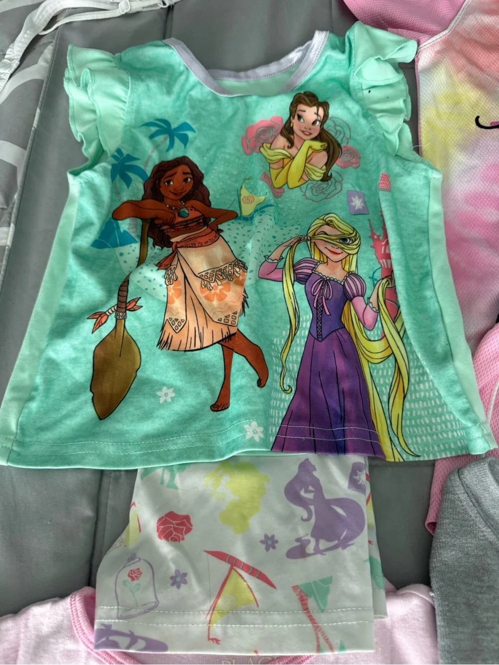 Place Pink Unicorn 'Dream in Rainbow' Pajama Set